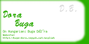 dora buga business card
